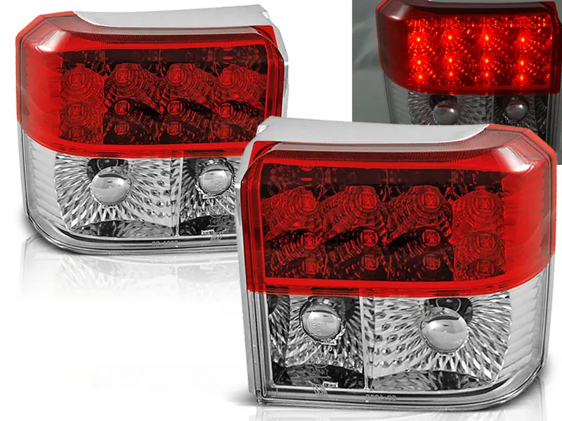 Baklykter LED VW T4 1990 - 2003 │ RED WHITE