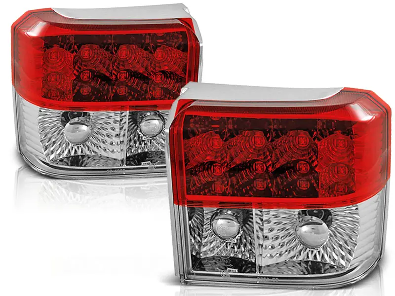 Baklykter LED VW T4 1990 - 2003 │ RED WHITE – bilde 2