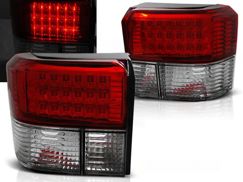 Baklykter LED VW T4 1990 - 2003 │ RED WHITE