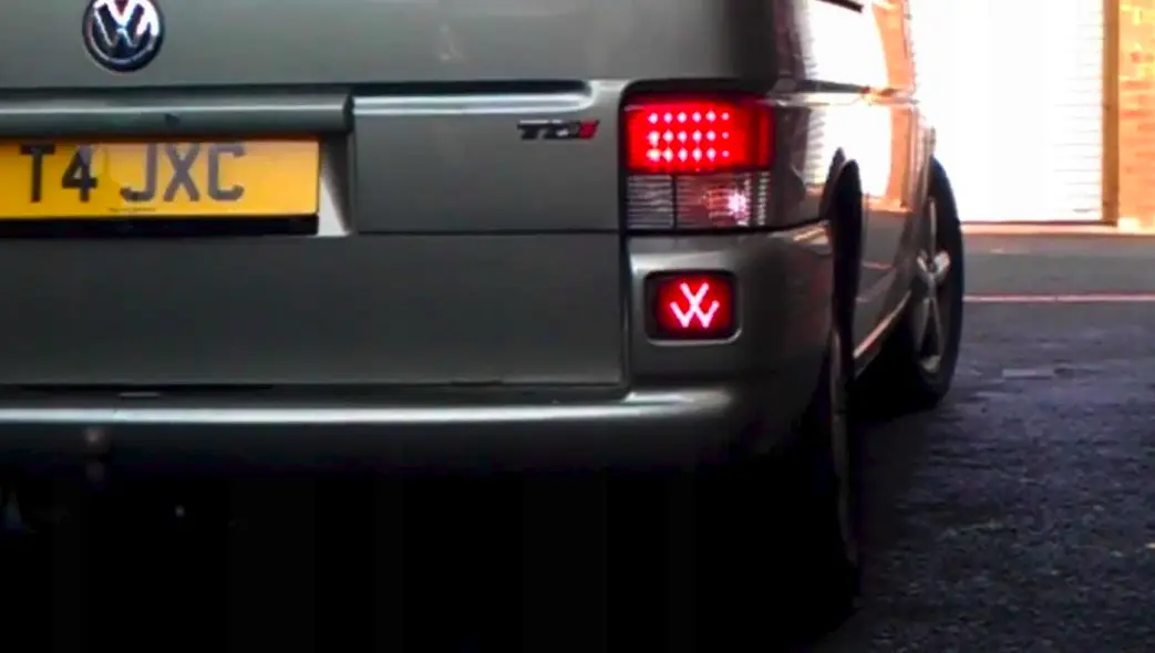 Baklykter LED VW T4 1990 - 2003 │ RED WHITE – bilde 3