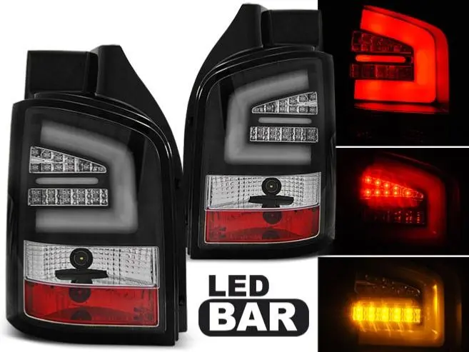 Baklykter LED VW T5 2003 - 2009 │ BLACK