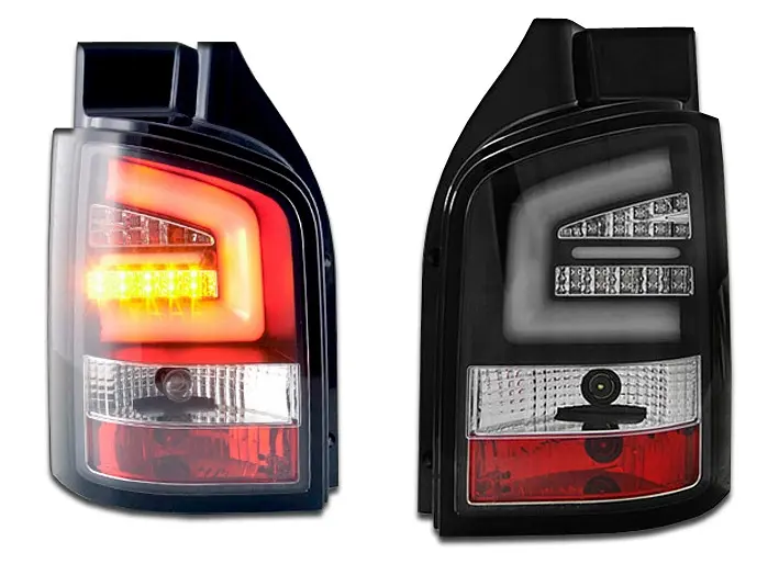 Baklykter LED VW T5 2003 - 2009 │ BLACK – bilde 3