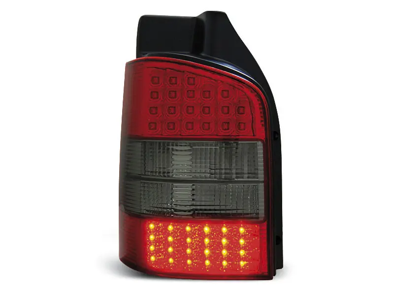 Baklykter LED VW T5 2003 - 2009 │ RED SMOKE – bilde 2