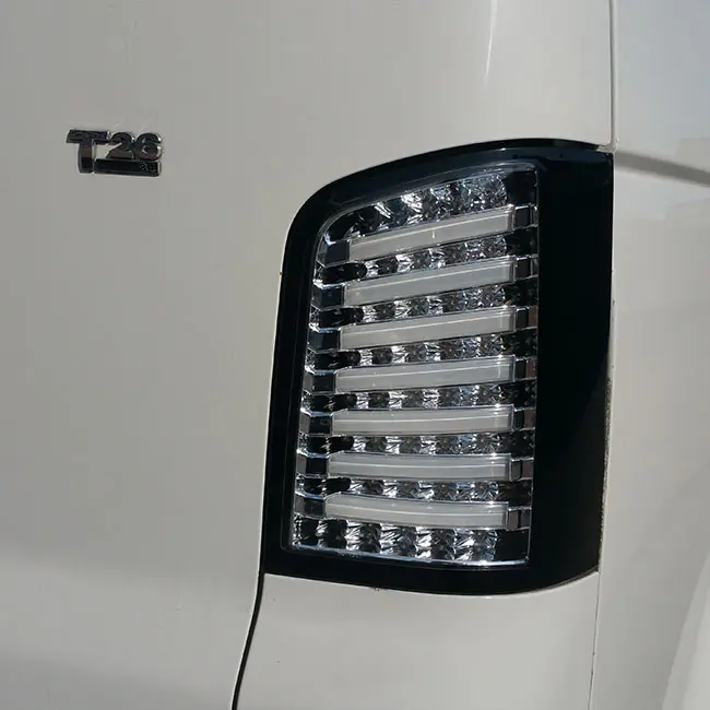 Baklykter LED VW T5 2003 - 2015 │ CHROME BLACK – bilde 2