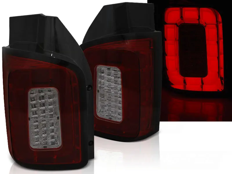Baklykter LED VW T6 2015 - 2019 | RED SMOKE