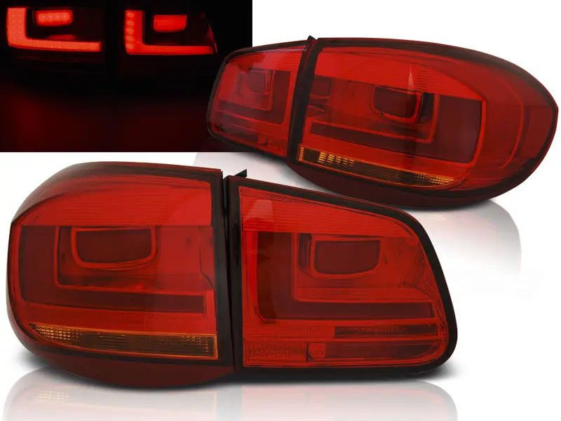 Baklykter LED VW Tiguan I 2007 - 2011 | RED