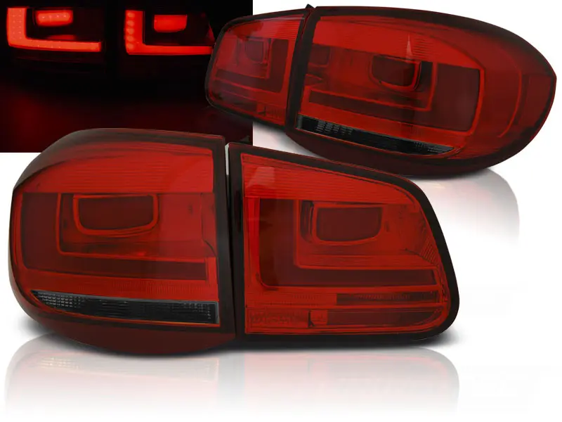 Baklykter LED VW TIGUAN I 2007 - 2011 | RED SMOKE