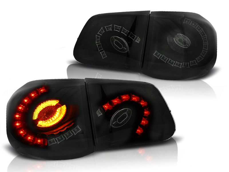 Baklykter LED VW Tiguan I 2007 - 2011 | SMOKE BLACK – bilde 2