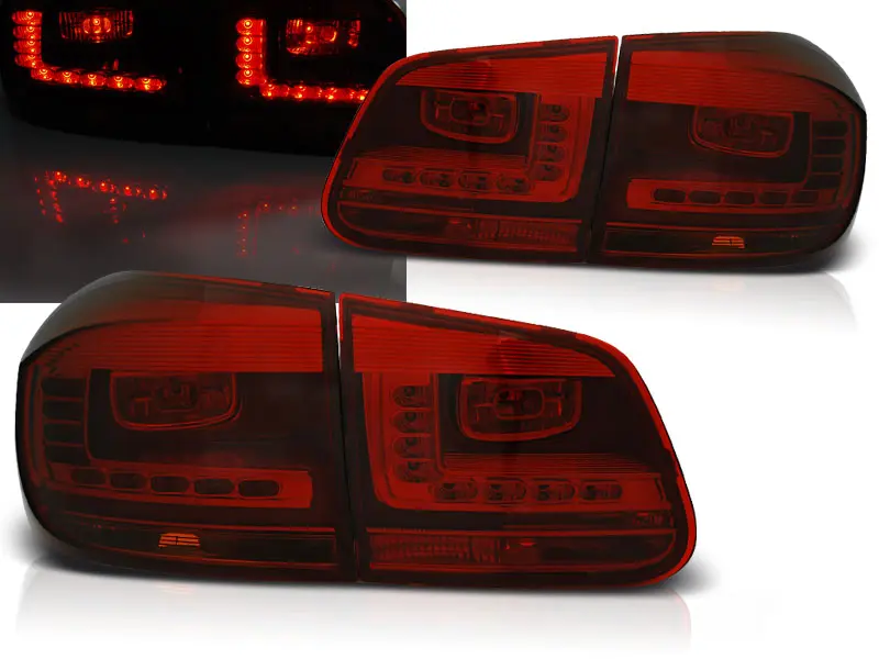 Baklykter LED VW Tiguan I 2011 - 2016 | RED SMOKE