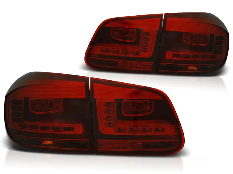 Baklykter LED VW Tiguan I 2011 - 2016 | RED SMOKE – bilde 3