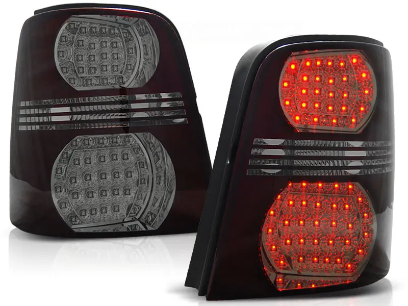 Baklykter LED VW Touran I 2003 - 2010 │ RED SMOKE