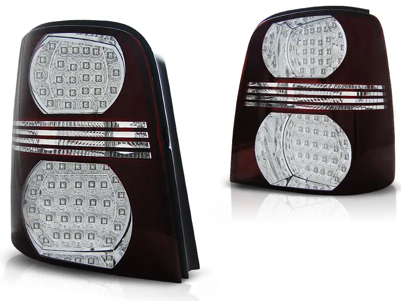 Baklykter LED VW Touran I 2003 - 2010 │ RED WHITE – bilde 3