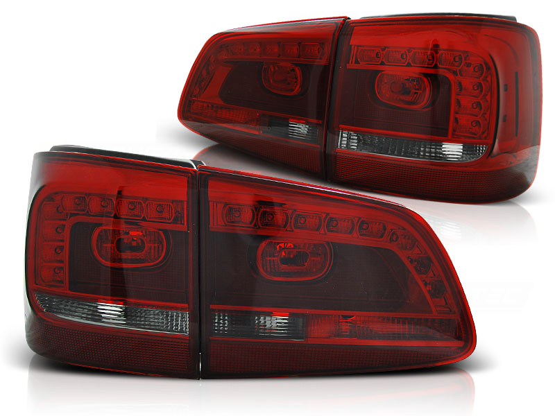 Baklykter  LED VW Touran I 2010 - 2015 │ RED SMOKE