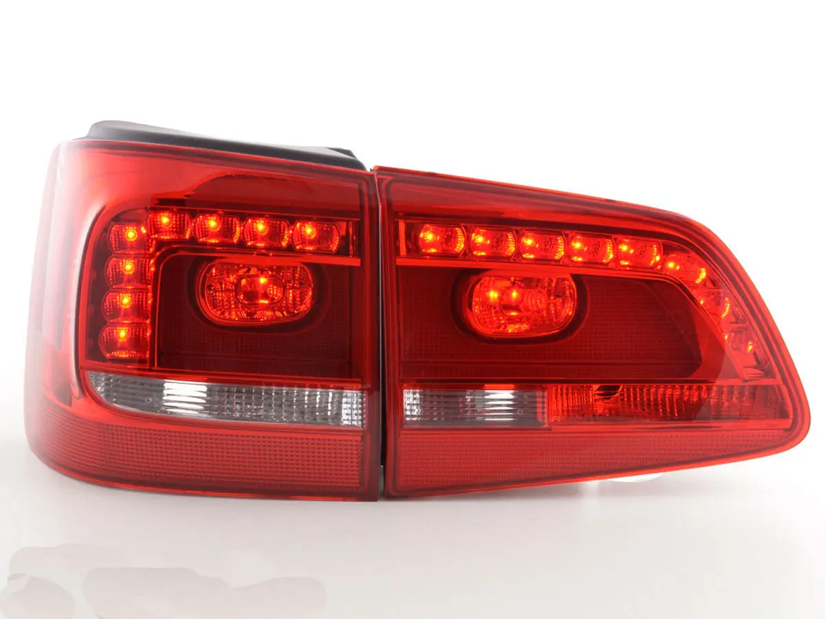 Baklykter LED VW Touran I 2010 - 2015 │ RED WHITE