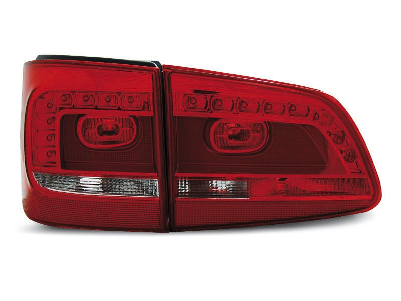 Baklykter LED VW Touran I 2010 - 2015 │ RED WHITE – bilde 2