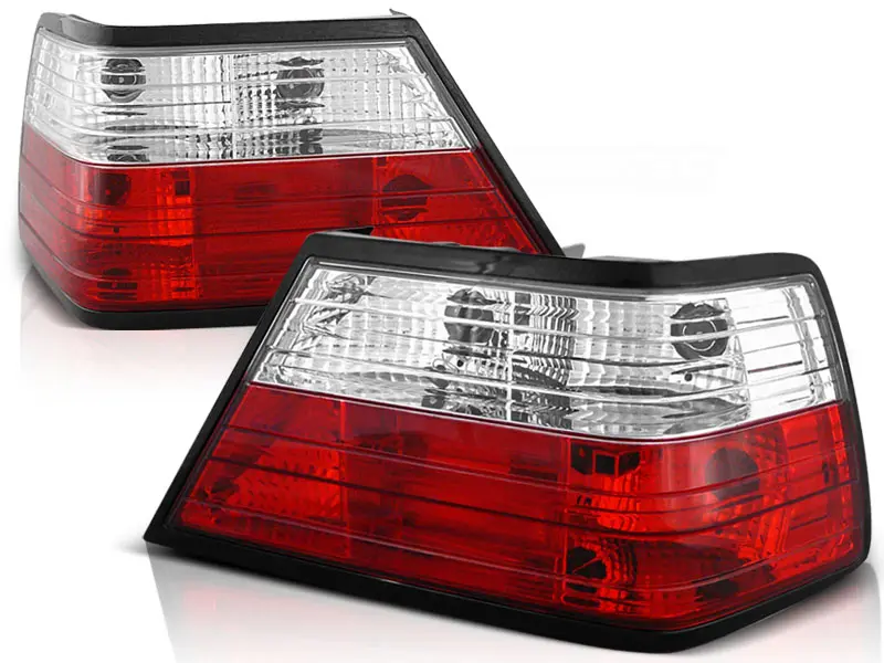 Baklykter Mercedes-Benz W124 E-Klasse 01.85-06.95 RED WHITE