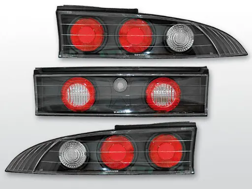 Baklykter MITSUBISHI ECLIPSE 06.95-12.98 BLACK