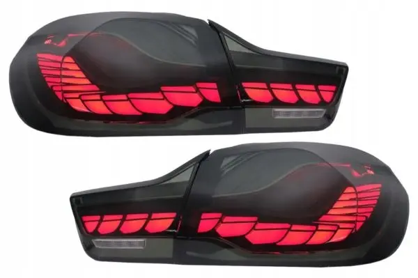 Baklykter OLED Dynamisk BMW 3 (F30/F31) 2011 - 2018 / BMW M3 ( F82/F83) 2014 - 2019 | Smoked – bilde 7