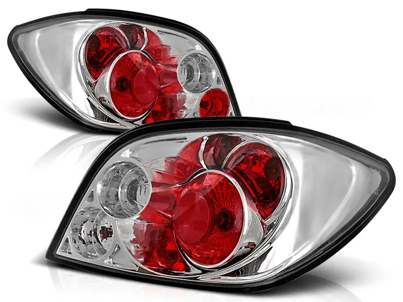 Baklykter PEUGEOT 307 04.01-07 CHROME