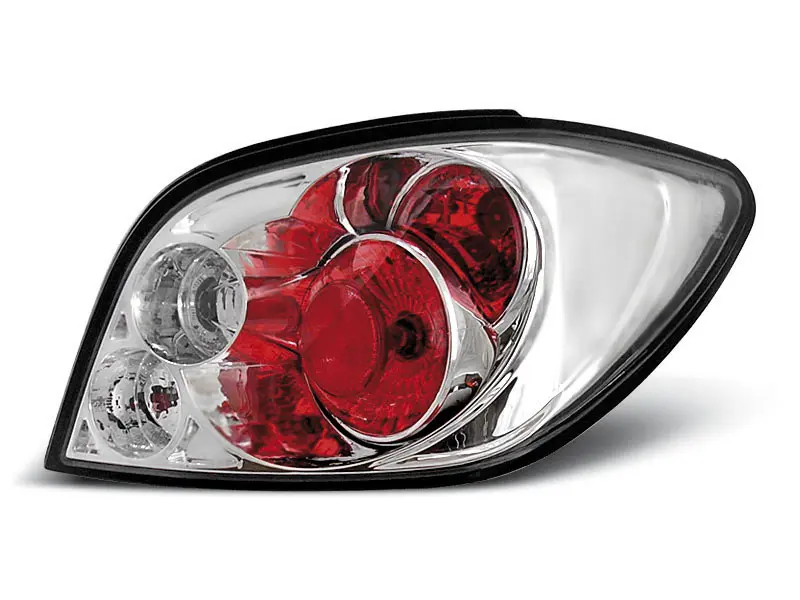 Baklykter PEUGEOT 307 04.01-07 CHROME – bilde 2