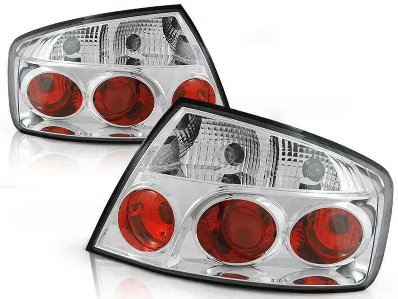 Baklykter PEUGEOT 407 05.04- SEDAN CHROME