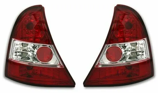 Baklykter RENAULT CLIO II 09.98-05.01 RED WHITE