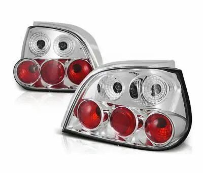 Baklykter RENAULT MEGANE 03.99-10.02 5D CHROME