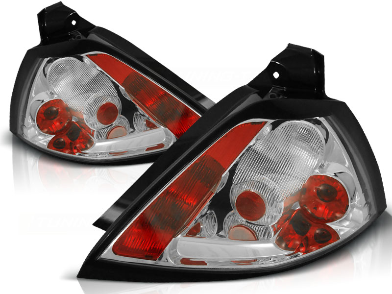 Baklykter RENAULT MEGANE II 11.02-12.05 CHROME
