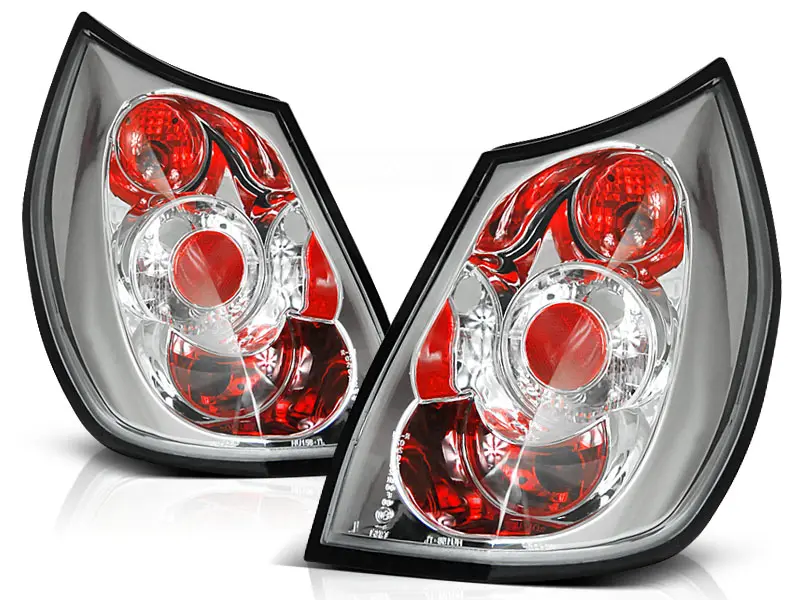 Baklykter RENAULT SCENIC 06.03-02.06 CHROME