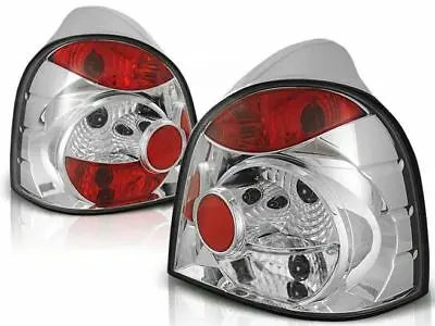Baklykter RENAULT TWINGO 03.93-07 CHROME
