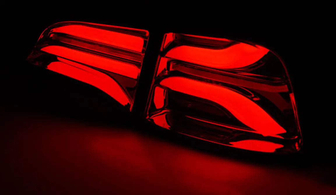 Baklykter Tesla Model 3 2017 - 2023 / Model Y │ LED Red Smoke – bilde 2