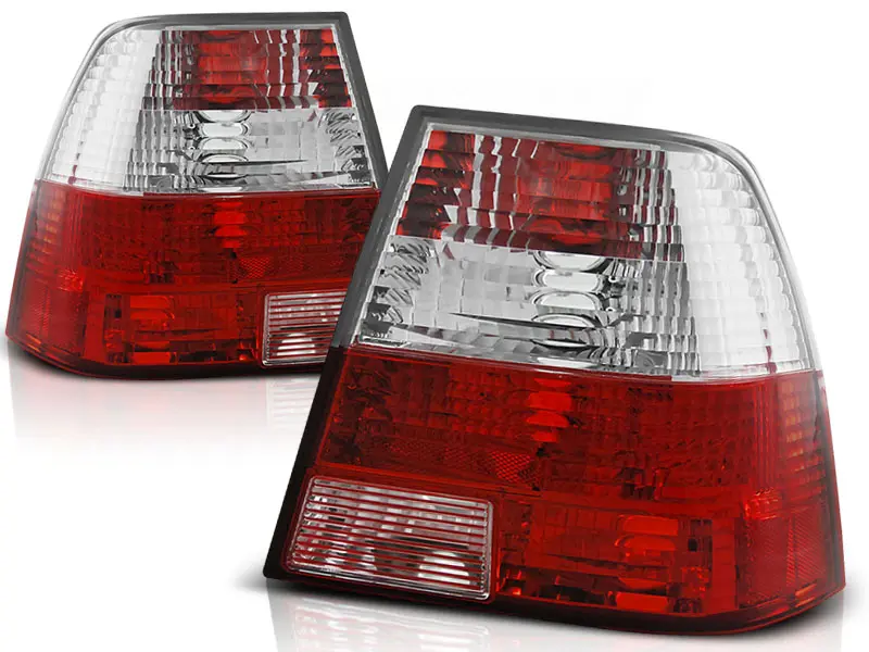 Baklykter VW Bora Variant 1998 - 2005 │ RED WHITE