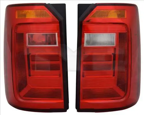 Baklykter VW Caddy IV 2015 - 2020