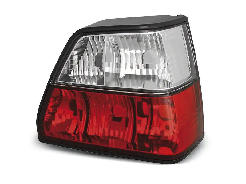 Baklykter VW GOLF 2 08.83-08.91 RED WHITE – bilde 2