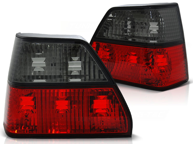 Baklykter VW GOLF 2 1983 - 1991 | RED Smoke Edition