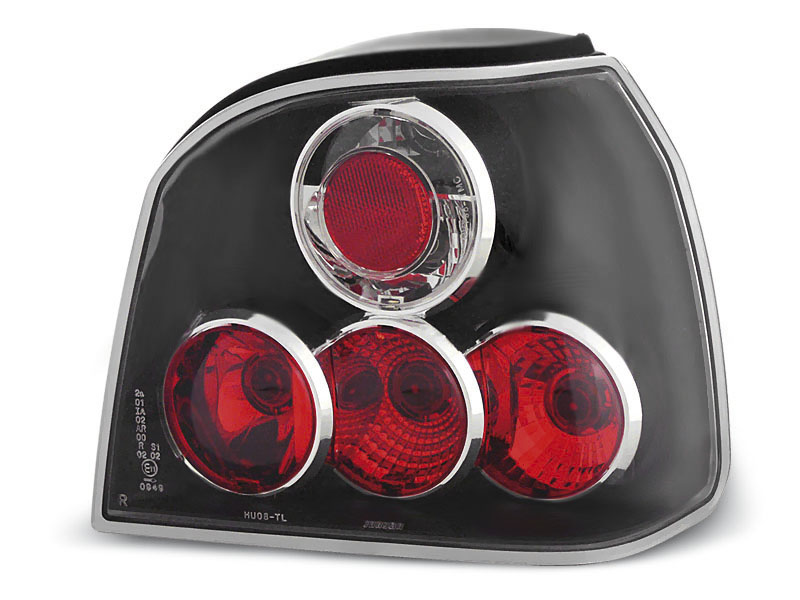 Baklykter VW GOLF 3 09.91-08.97 BLACK – bilde 2