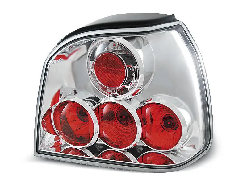 Baklykter VW GOLF 3 09.91-08.97 CHROME – bilde 2