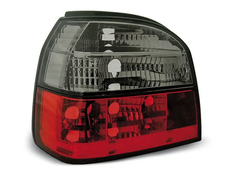 Baklykter VW GOLF 3 09.91-08.97 RED SMOKE – bilde 2