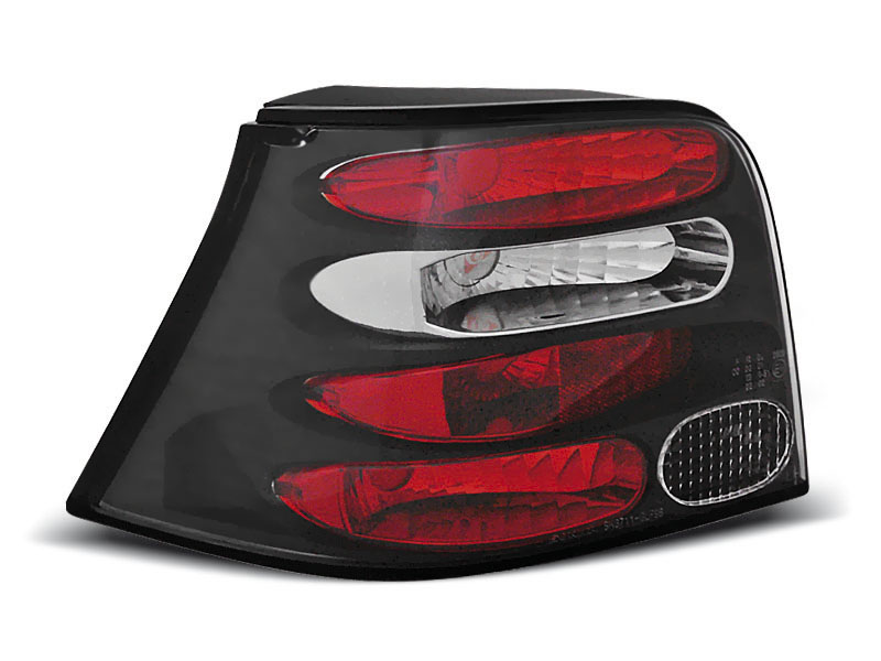 Baklykter VW GOLF 4 09.97-09.03 BLACK – bilde 2