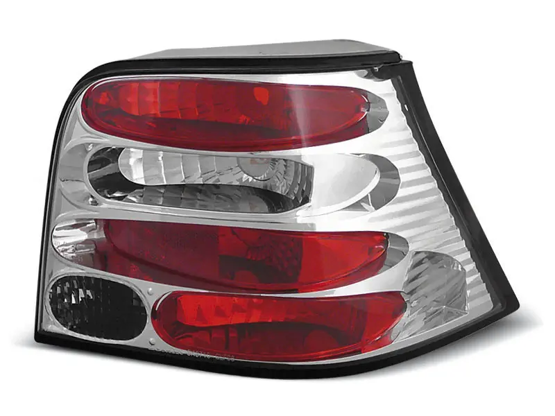 Baklykter VW GOLF 4 09.97-09.03 CHROME – bilde 2