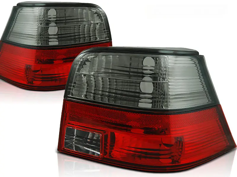 Baklykter VW GOLF 4 09.97-09.03 RED SMOKE
