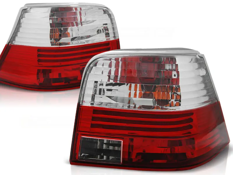 Baklykter VW GOLF 4 09.97-09.03 RED WHITE