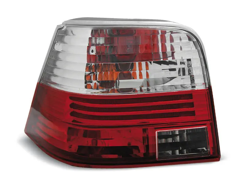 Baklykter VW GOLF 4 09.97-09.03 RED WHITE – bilde 2