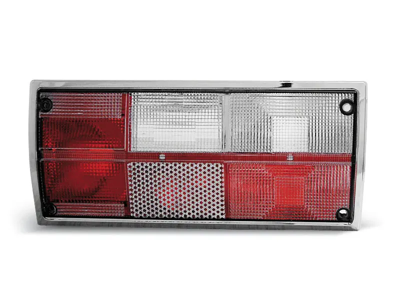 Baklykter VW T3 79-92 RED WHITE – bilde 2