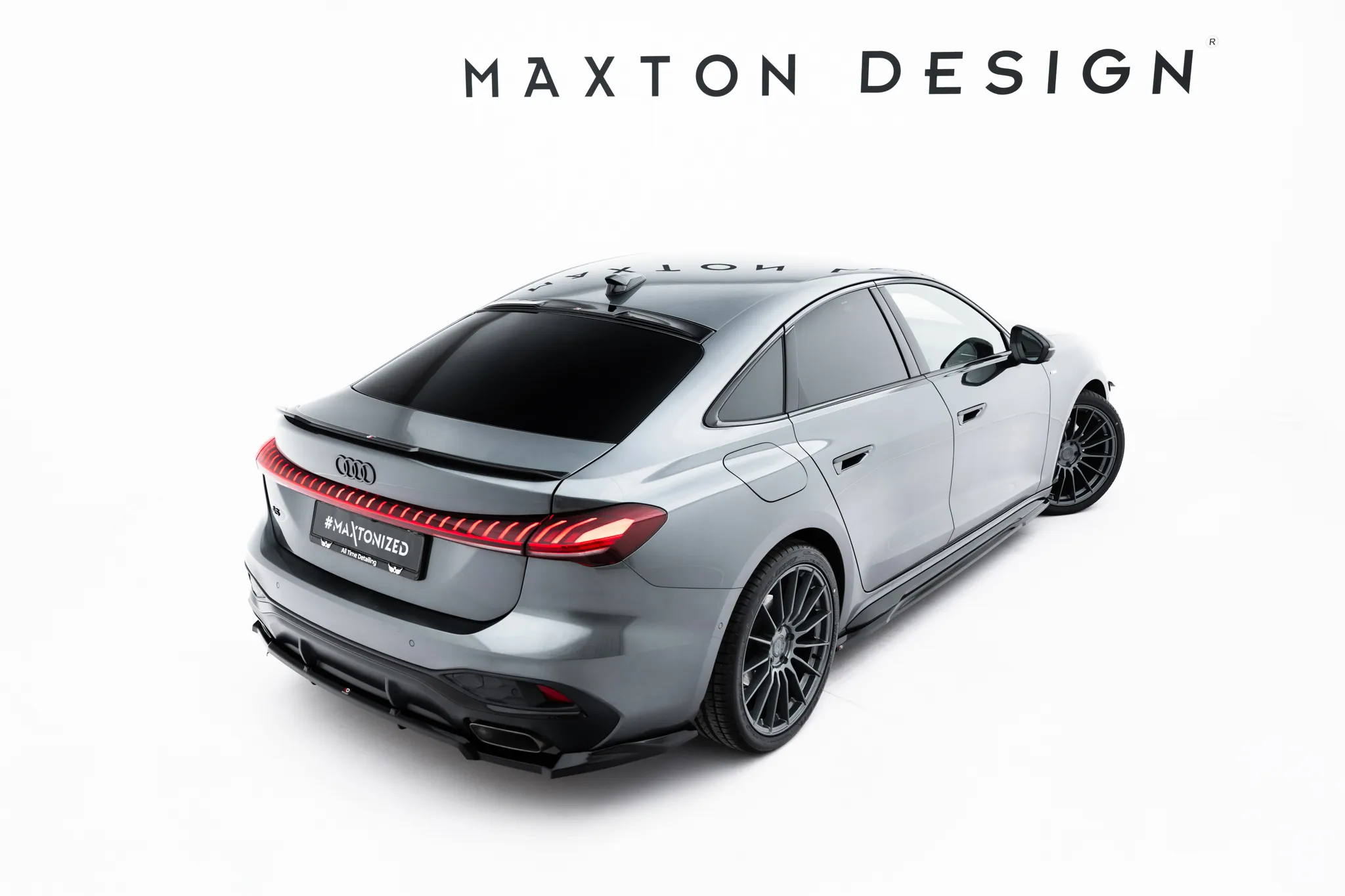 Bakrutespoiler Audi A5 (B10) 2024 -> | Glossy Black Edition – bilde 5