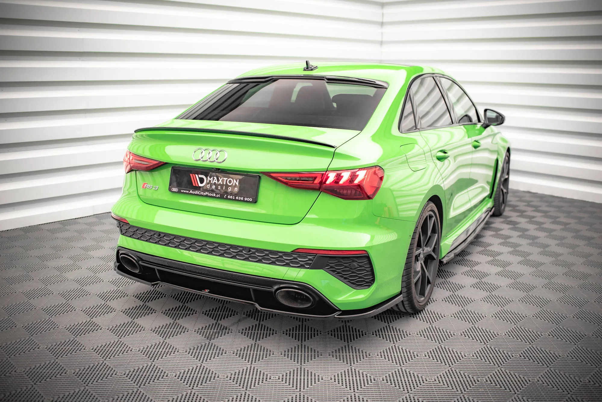 Bakrutespoiler Audi RS3 8Y 2020-> / Audi RS3 8Y Sportback 2020-> | Glossy Black Edition – bilde 6