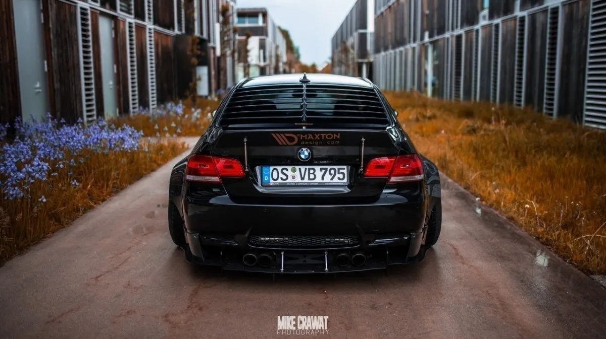 Bakrutespoiler BMW M3 (E92 / E93) 2007 - 2013 | Glossy Black Edition