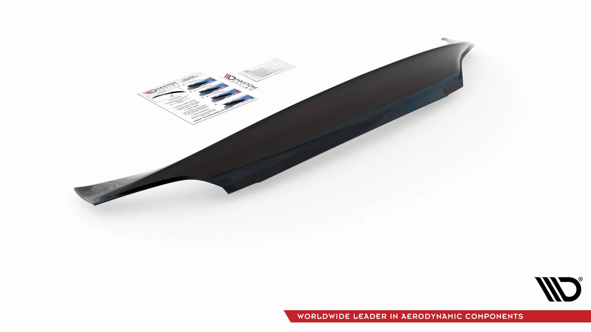 Bakrutespoiler Ford Fiesta Mk7 2016 - 2023 | Glossy Black Edition – bilde 6