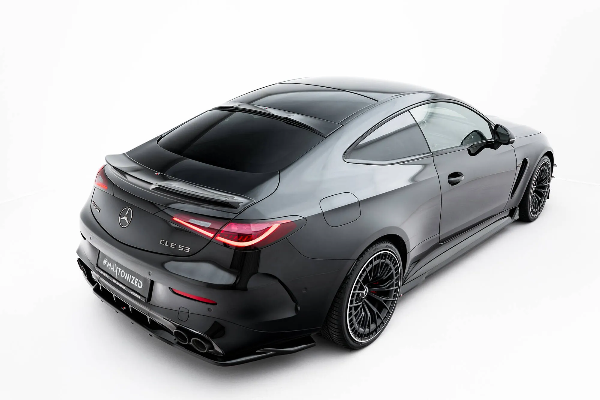 Bakrutespoiler Mercedes-Benz AMG Cle 53 (C236) 2023 -> | Glossy Black Edition – bilde 2