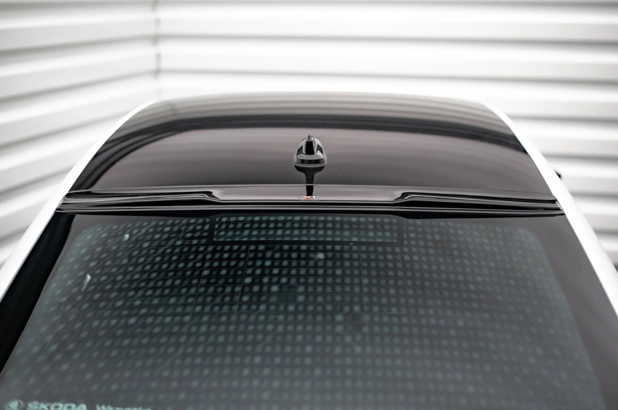 Bakrutespoiler Skoda Octavia IV 2019-> | Glossy Black Edition